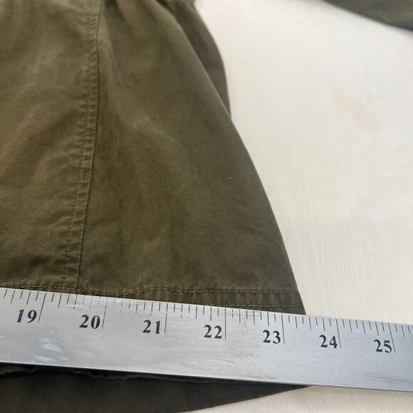 J.Crew Womens Military-Style Utility Jacket  Olive Green Cotton Blend XL - Picture 9 of 15